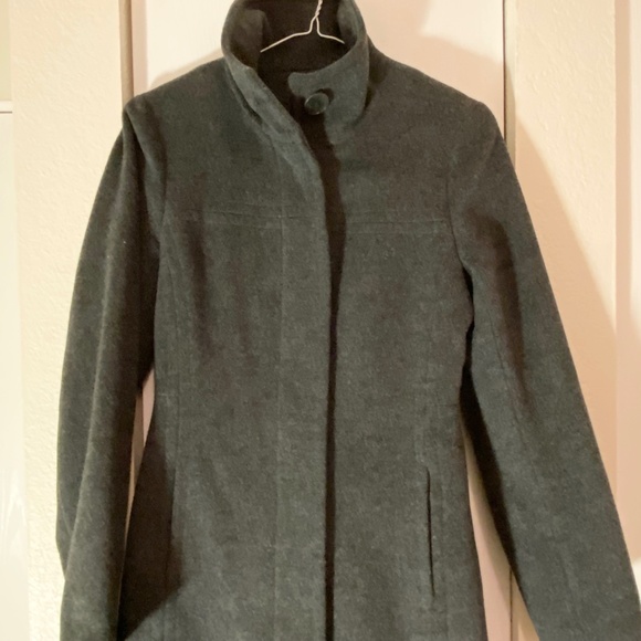 vintage | jacob | wool tie-waist coat - Picture 14 of 16